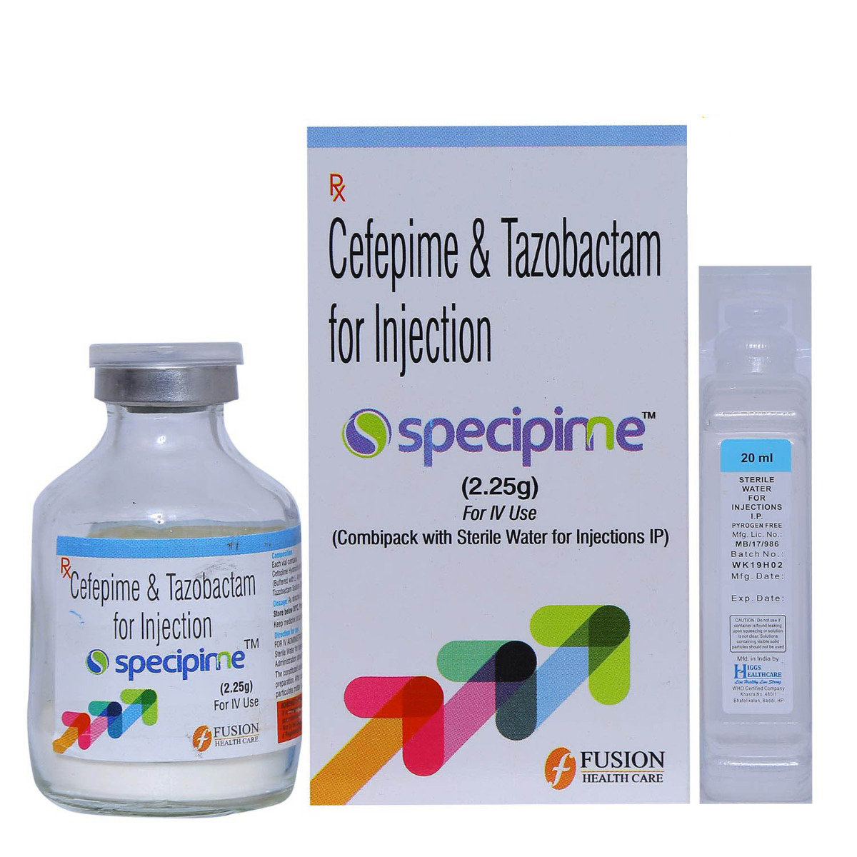 Specipime 2.25 gm Injection 1's, Pack of 1 Injection Specipime 2.25 gm Injection 1's, Pack of 1 Injection