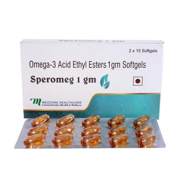 Speromeg 1 gm Softgel Capsule 15's, Pack of 15 CAPSULES