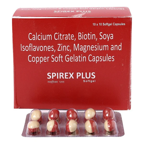 Spirex Plus Capsule 10's, Pack of 10 CAPSULES