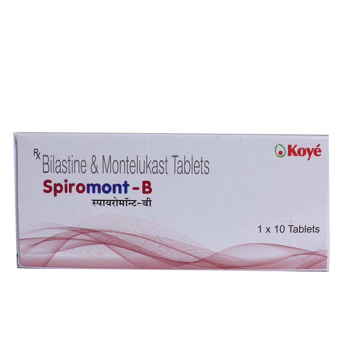 Spiromont-B Tablet 10's, Pack of 10 TabletS Spiromont-B Tablet 10's, Pack of 10 TabletS