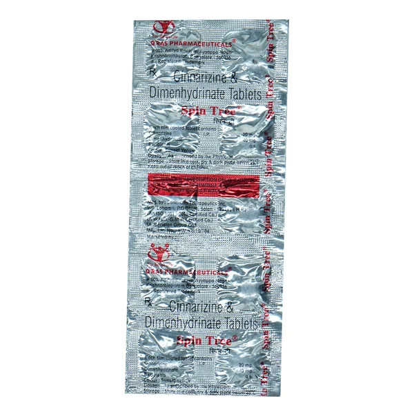 Spin Tree Tablet 10's, Pack of 10 TabletS