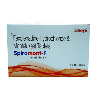 Spiromont-F Tablet 15's, Pack of 15 TabletS