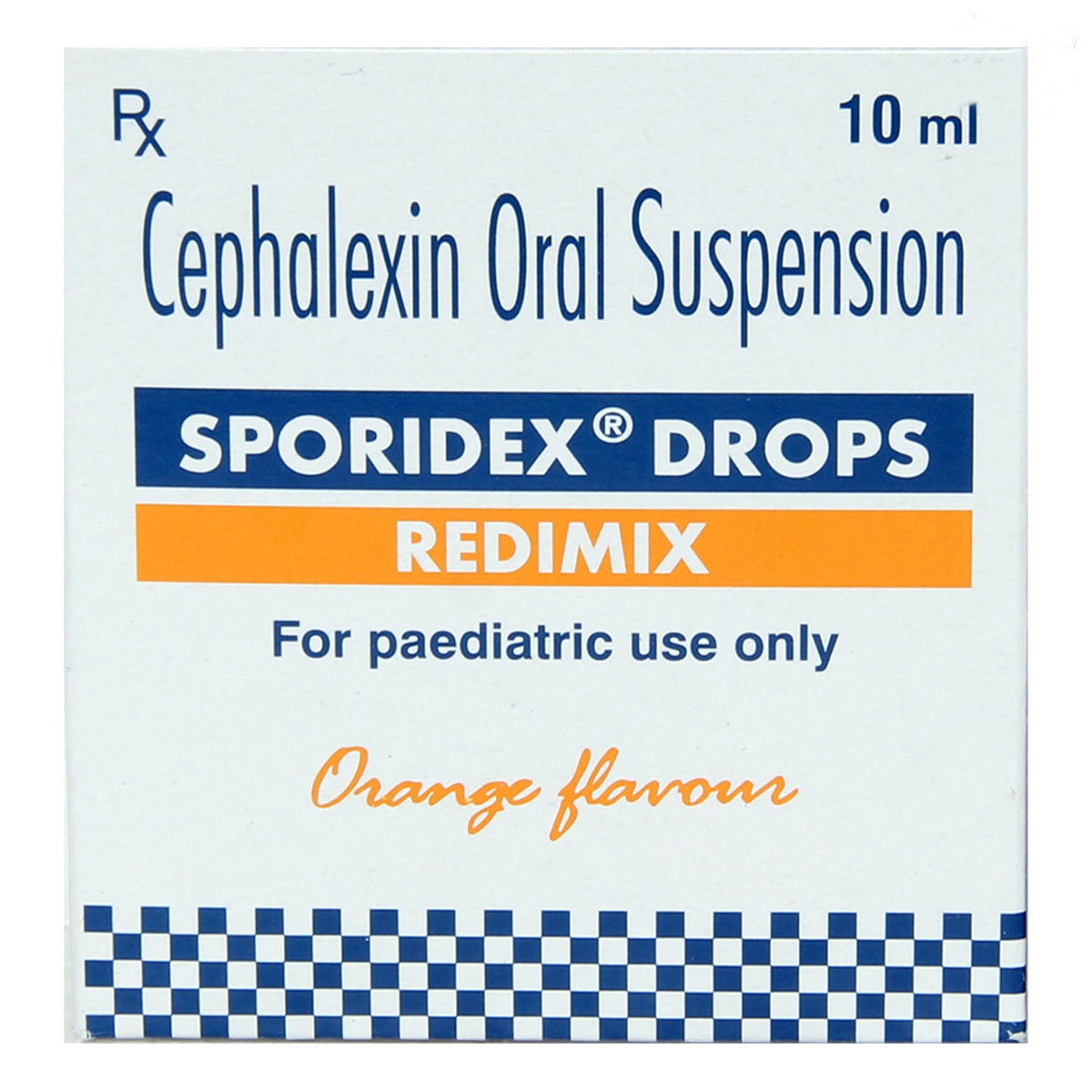 Sporidex Redimix Orange Drops 10 ml, Pack of 1 ORAL DROPS Sporidex Redimix Orange Drops 10 ml, Pack of 1 ORAL DROPS