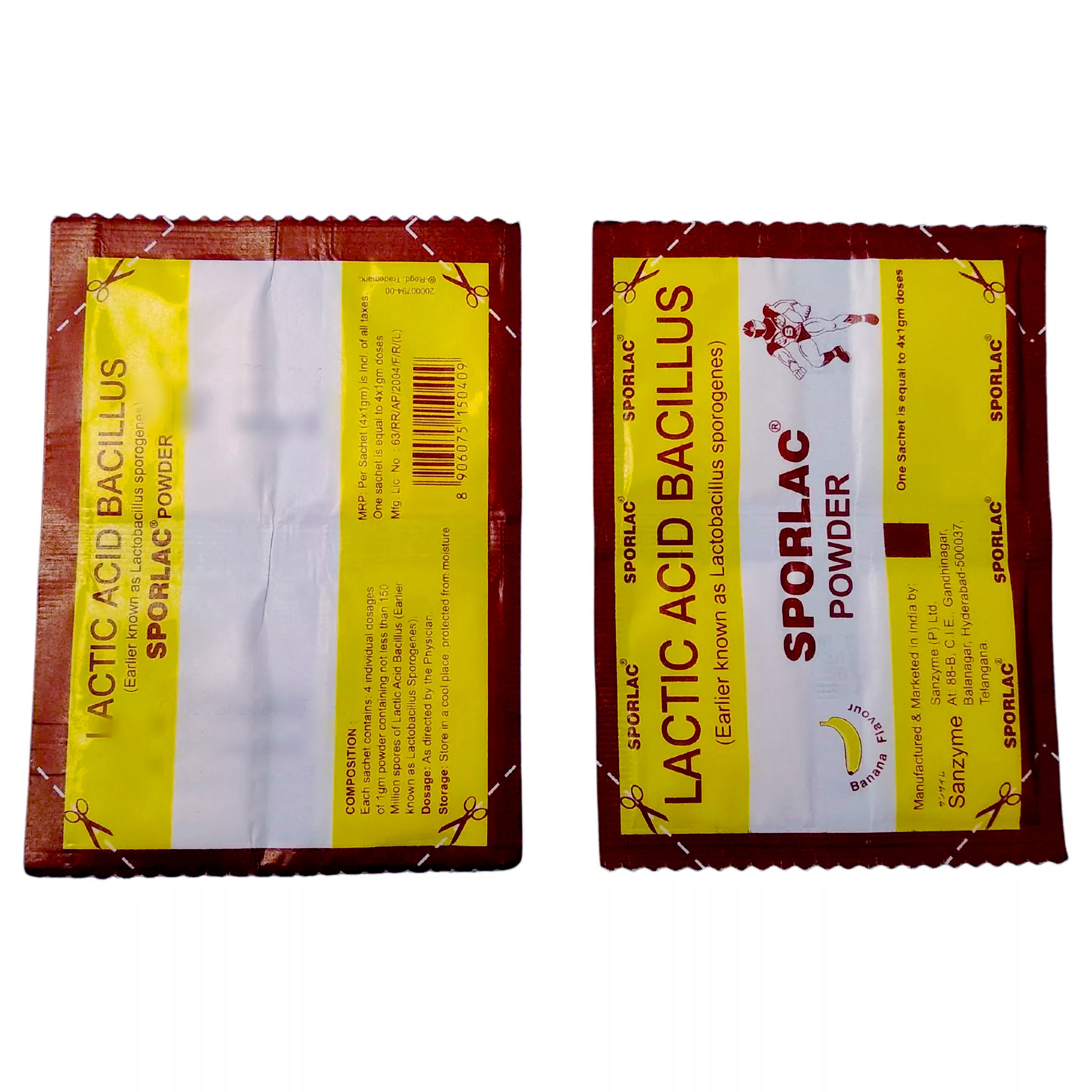 Sporlac Banana Sachet 1's, Pack of 1 POWDER Sporlac Banana Sachet 1's, Pack of 1 POWDER