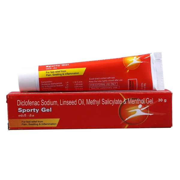 Sporty Gel 30gm, Pack of 1 Gel