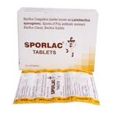Sporlac Tablet 20's, Pack of 20