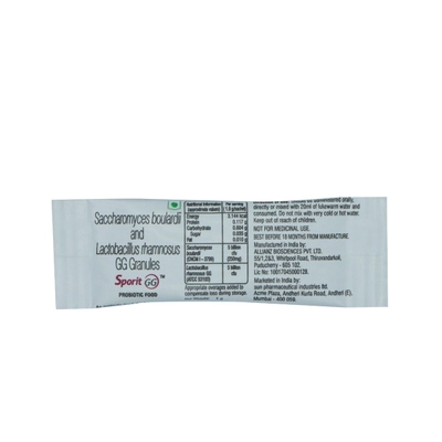 Sporit GG Sachet 1 gm, Pack of 1 POWDER