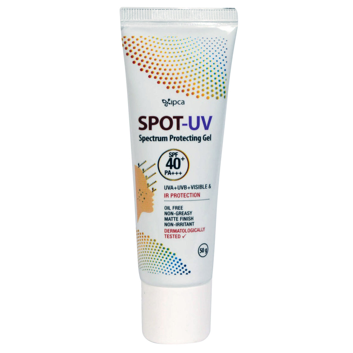 Spot-UV Spf 40+ Pa+++ Spectrum Protecting Gel 50 gm, Pack of 1 Spot-UV Spf 40+ Pa+++ Spectrum Protecting Gel 50 gm, Pack of 1
