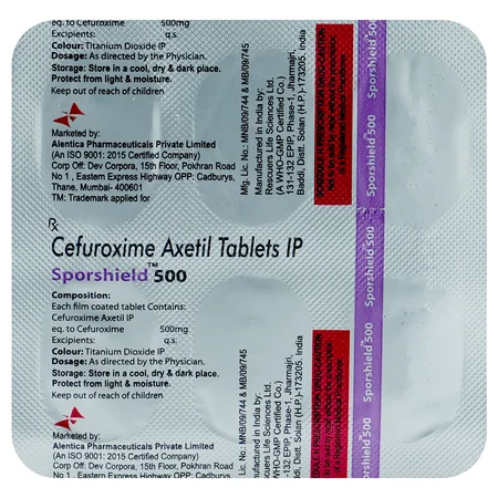 Sporshield 500 Tablet 6's
