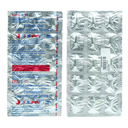 S-PPI 40 mg Tablets 15's