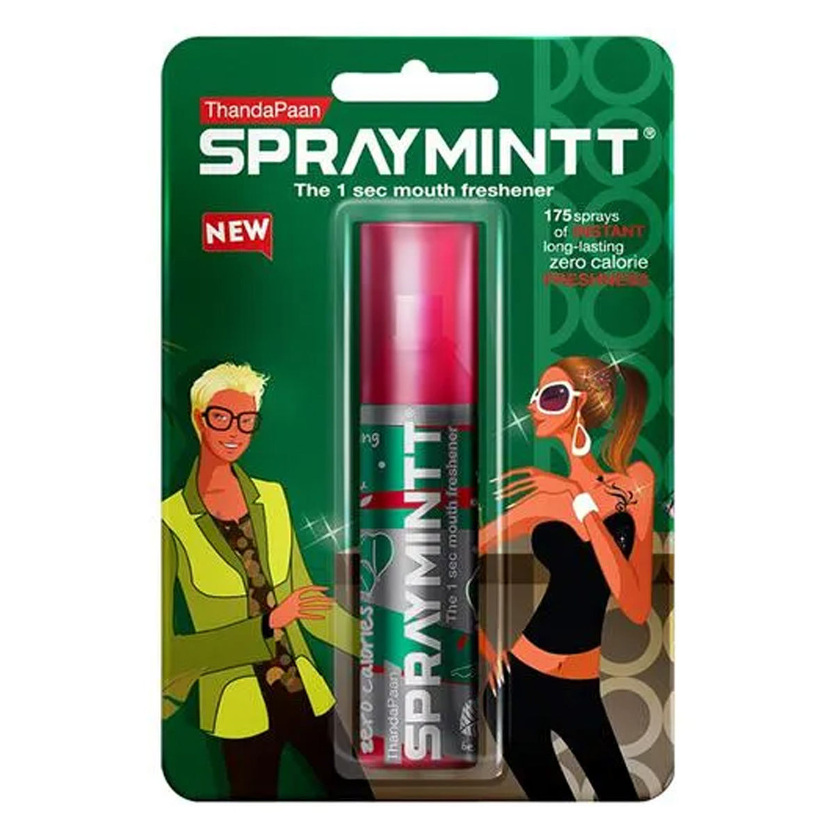 Buy Spraymintt Thanda Paan Instant Mouth Freshener, 15 gm Online