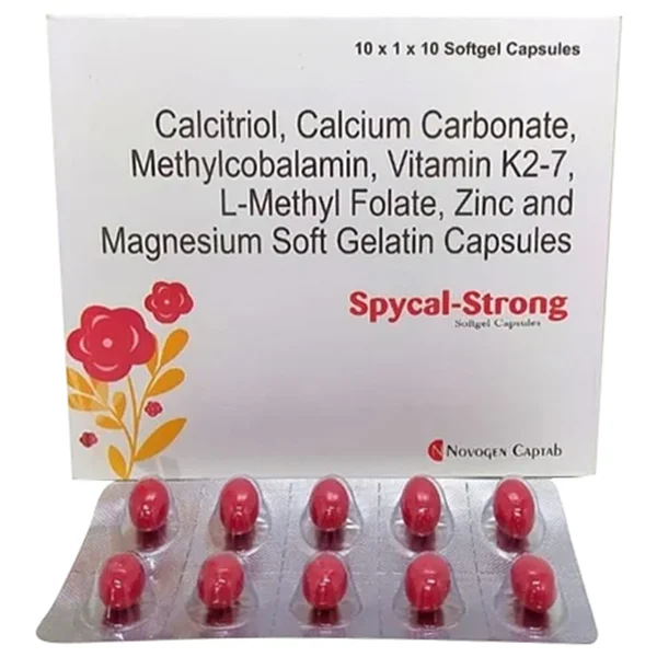 Spycal-Strong Softgel Capsule 10's