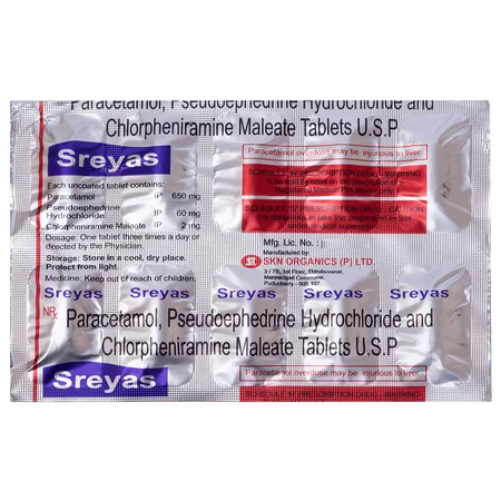 Sreyas Tablet 10s