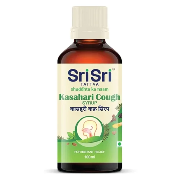 Sri Sri Tattva Kasahari Cough Syrup, 100 ml, Pack of 1