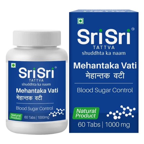 Sri Sri Tattva Mehantaka Vati 1000 mg, 60 Tablets, Pack of 1