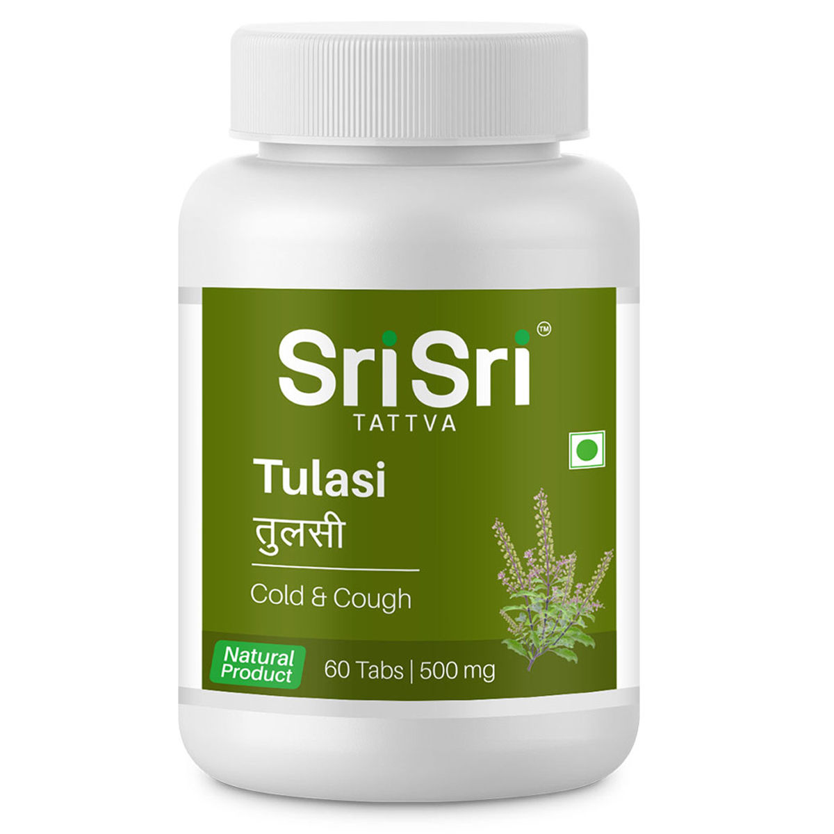 Buy Sri Sri Tattva Tulasi 500 mg, 60 Tablets Online