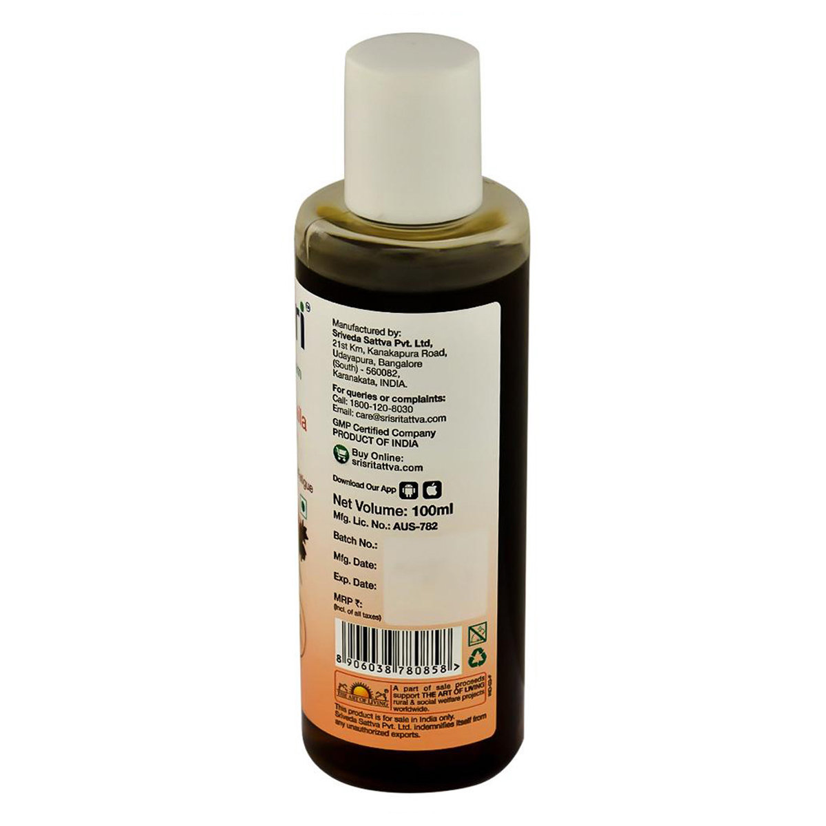 Sri Sri Tattva Narayana Taila, 100 ml, Pack of 1 Sri Sri Tattva Narayana Taila, 100 ml, Pack of 1