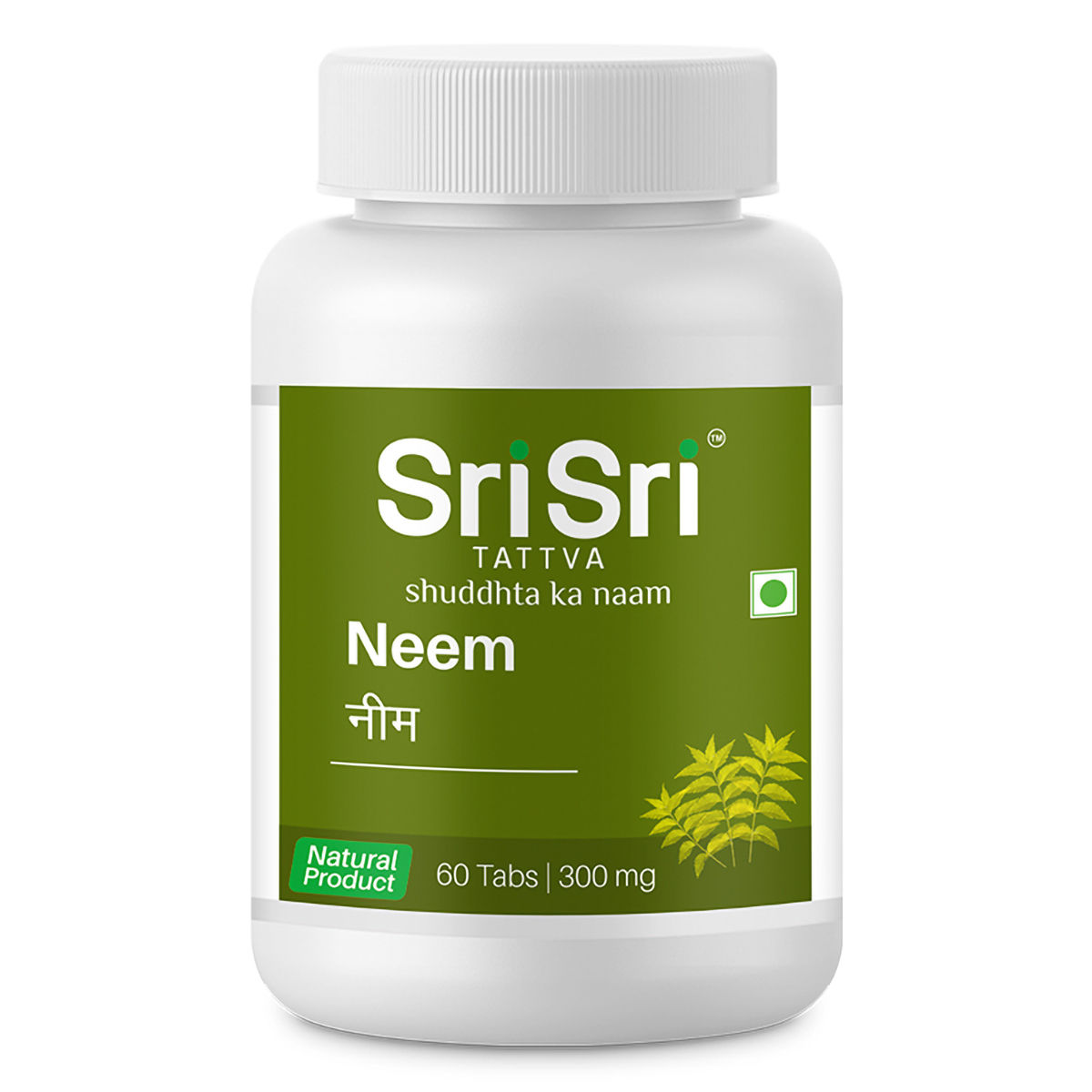 Buy Sri Sri Tattva Neem 300 mg, 60 Tablets Online