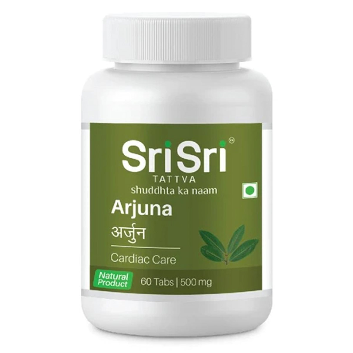 Sri Sri Tattva Arjuna 500 mg, 60 Tablets, Pack of 1 Sri Sri Tattva Arjuna 500 mg, 60 Tablets, Pack of 1