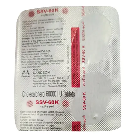 SSV 60K Tablet 4's