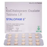 Stalopam 5 Tablet 10's, Pack of 10 TABLETS