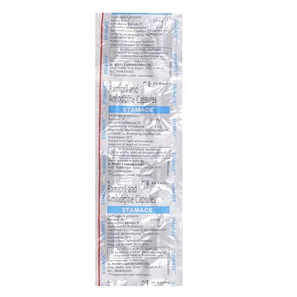 Stamace 2.5 mg Capsule 10's