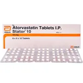 Stator 10 Tablet 15's, Pack of 15 TABLETS