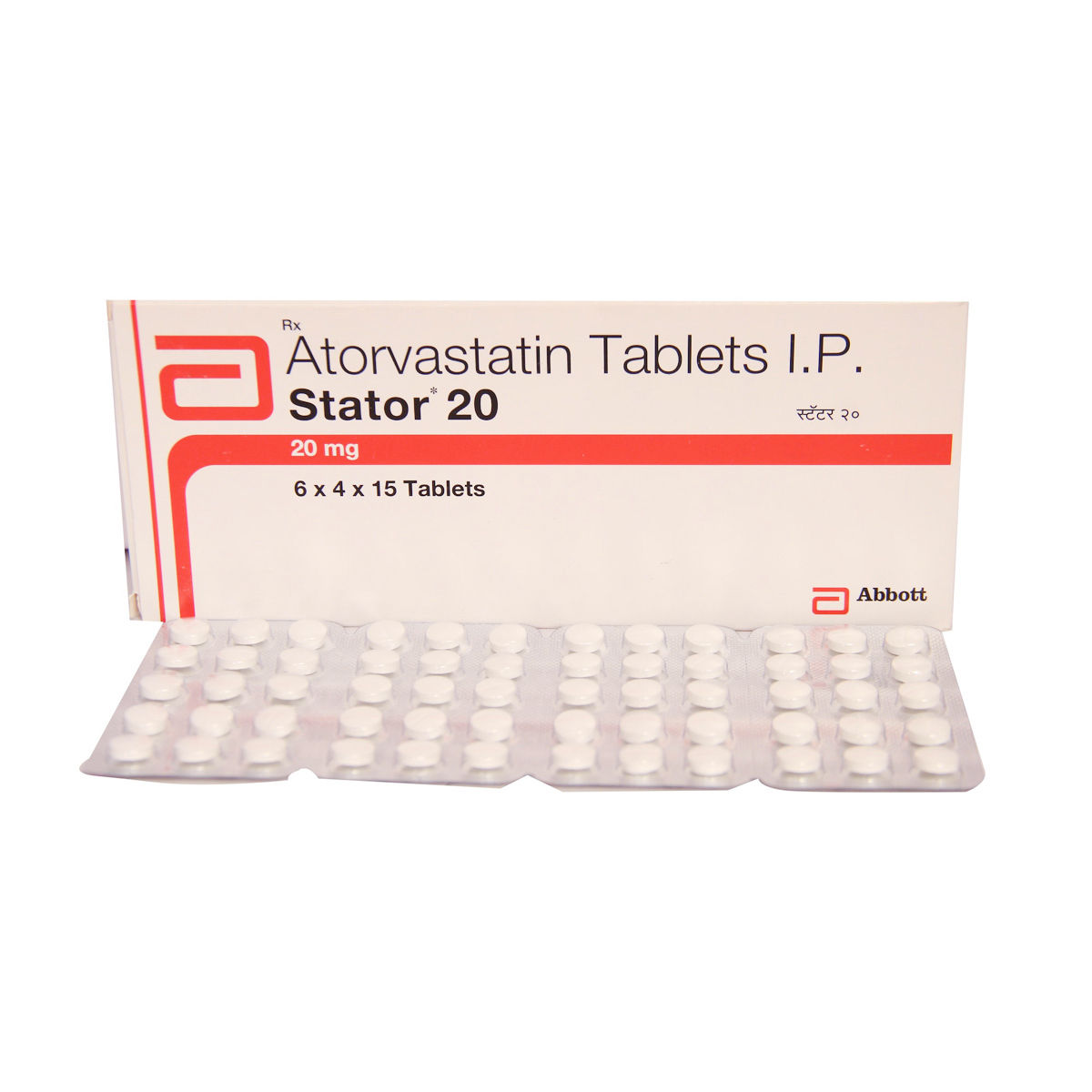 Stator 20 Tablet 15's Price, Uses, Side Effects, Composition Apollo