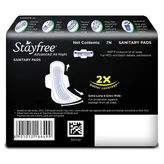 Stayfree Advanced All Night Ultra - Comfort Pads With Wings XL, 7 Count, Pack of 1