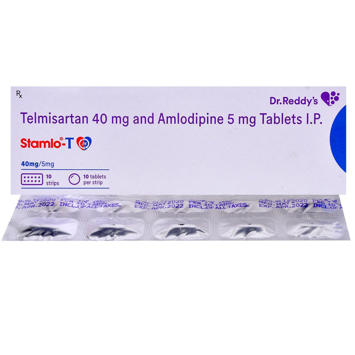 Stamlo-T Tablet 10's, Pack of 10 TABLETS Stamlo-T Tablet 10's, Pack of 10 TABLETS