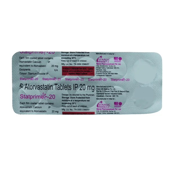 STATPRIME 20MG TABLET