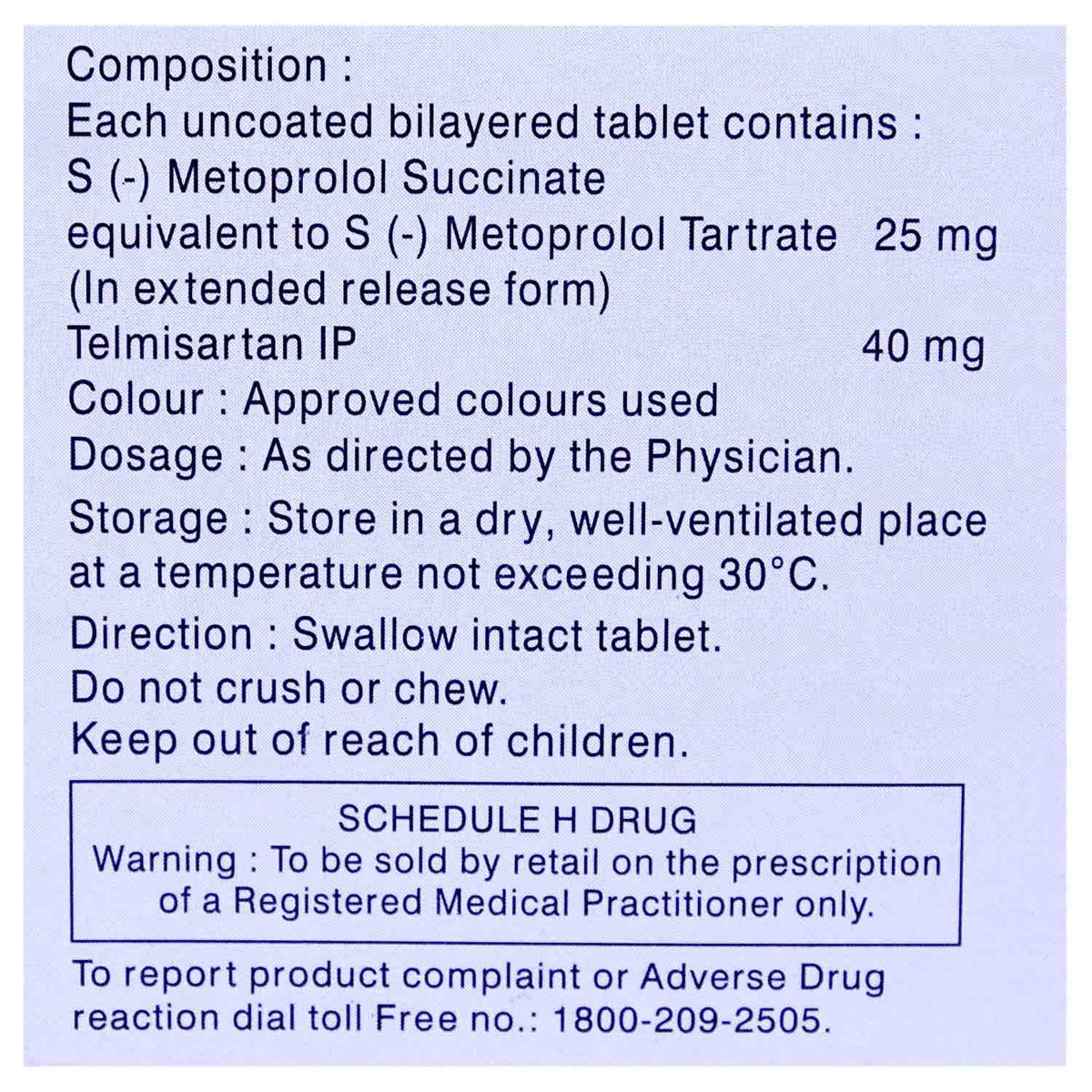 Starcad T 25 Tablet 10's, Pack of 10 TABLETS Starcad T 25 Tablet 10's, Pack of 10 TABLETS