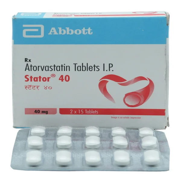 Stator 40 mg Tablet 15's
