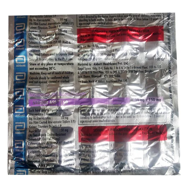 Stator ASP 150 Capsule 15's, Pack of 15 CapsuleS