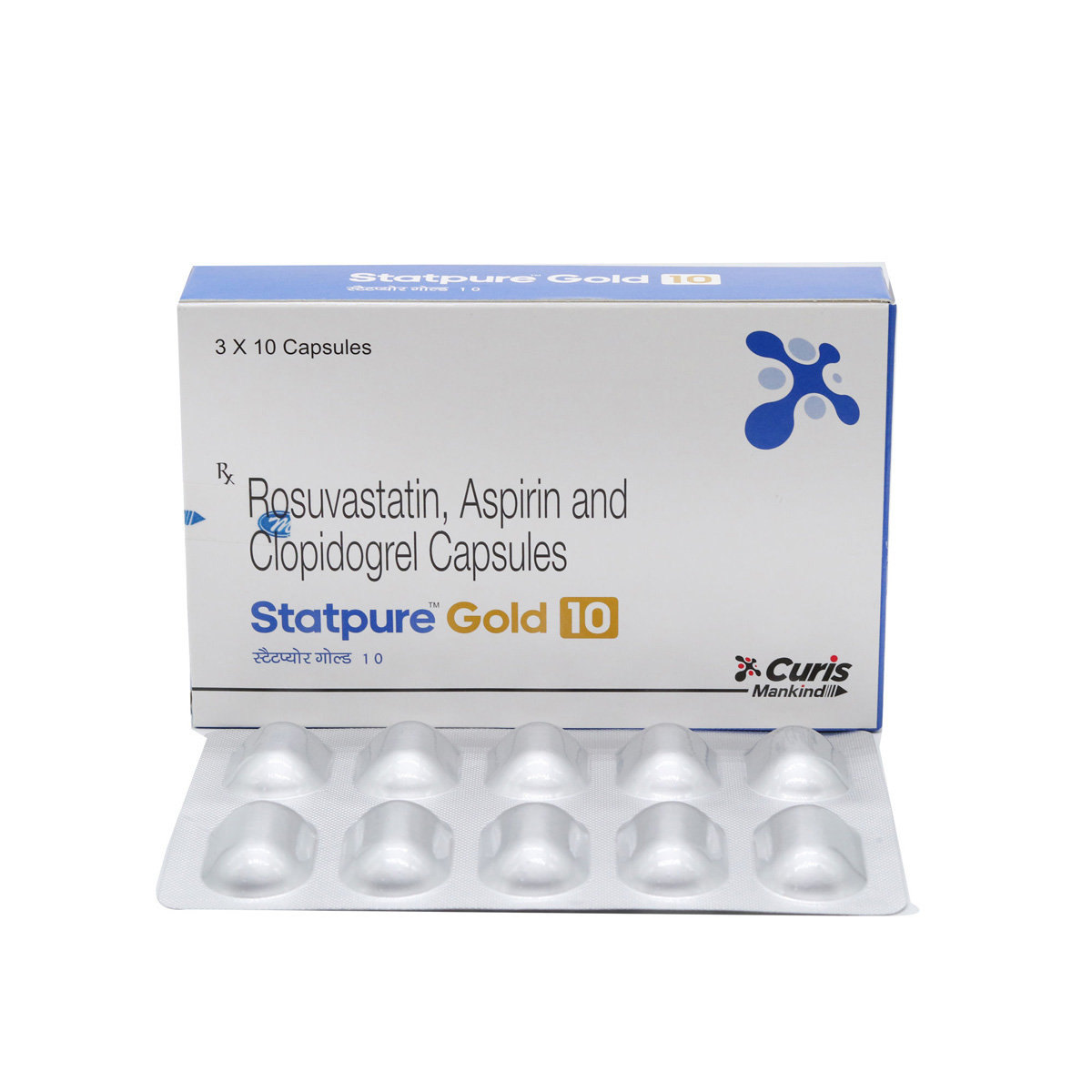 Statpure Gold 10 Capsule 10's, Pack of 10 CapsuleS Statpure Gold 10 Capsule 10's, Pack of 10 CapsuleS