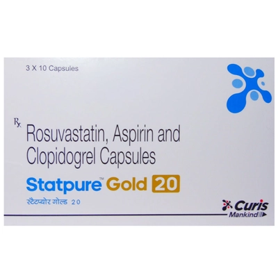 Statpure Gold 20 Capsule 10's, Pack of 10 CapsuleS