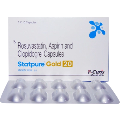 Statpure Gold 20 Capsule 10's, Pack of 10 CapsuleS