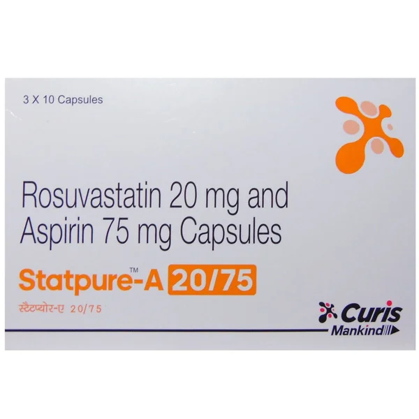 Statpure-A 20 mg/75 mg Capsule 10's