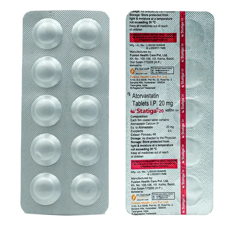 Statiga-20 Tablet 10's