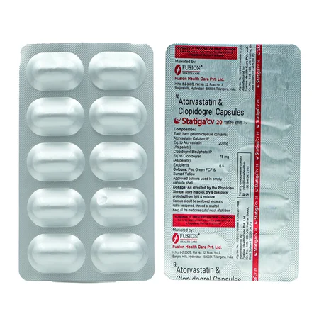 Statiga CV 20 Capsule 10's