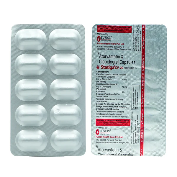 Statiga CV 20 Capsule 10's