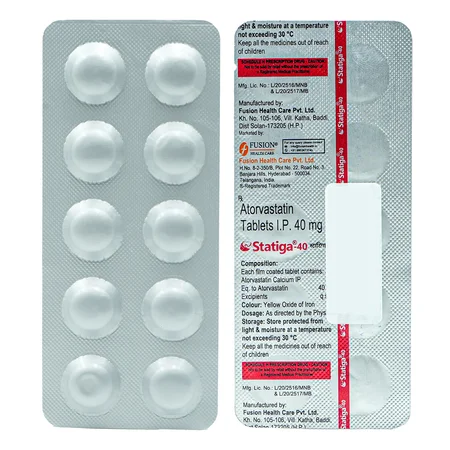 Statiga-40 Tablet 10's