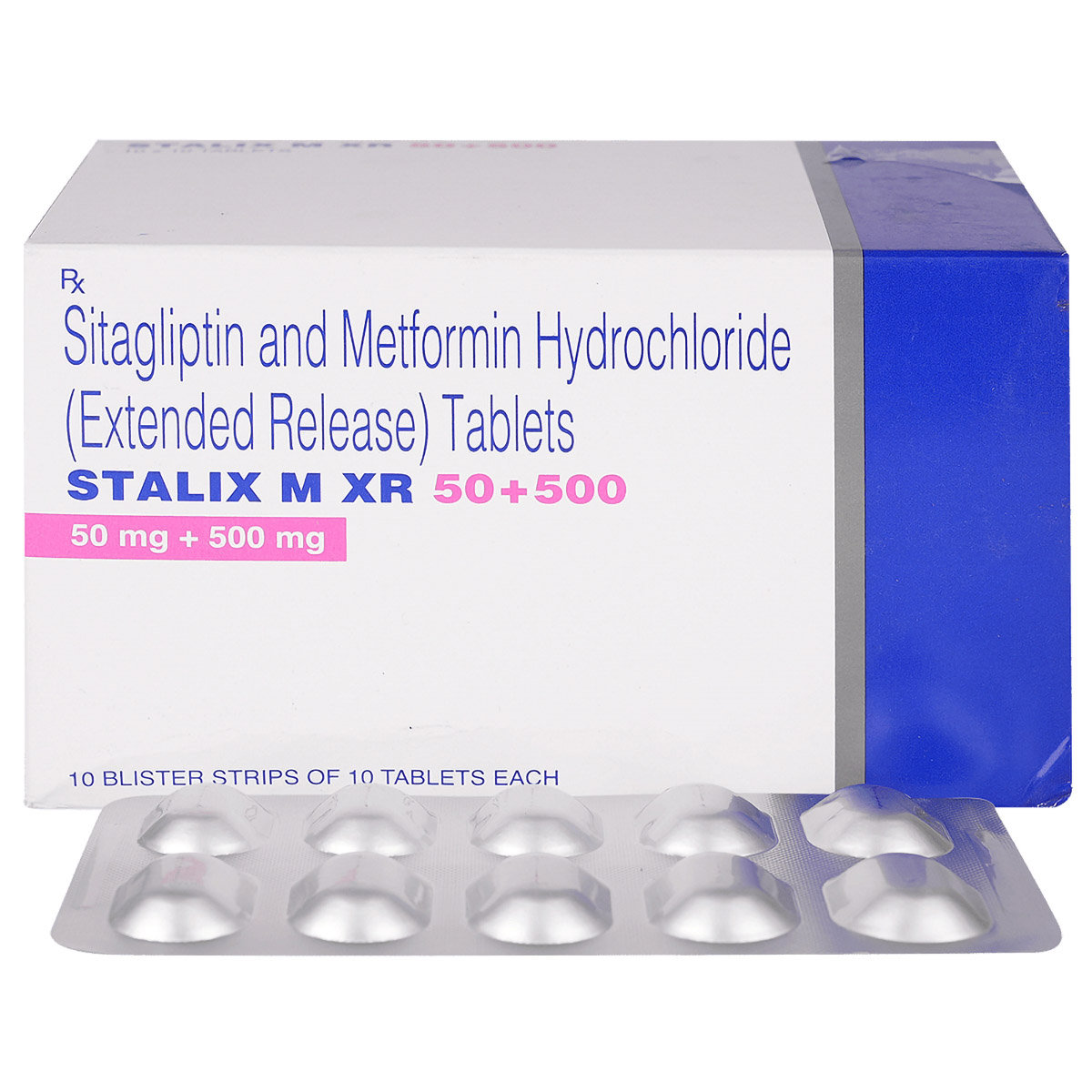 Stalix M XR 50 mg/500 mg Tablet 10's, Pack of 10 TabletS Stalix M XR 50 mg/500 mg Tablet 10's, Pack of 10 TabletS