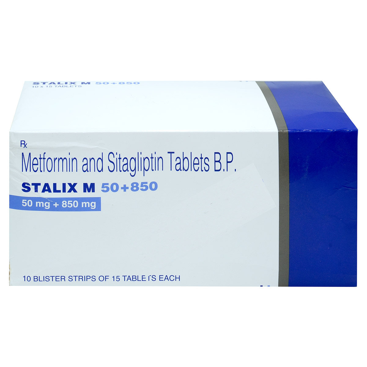 Stalix M 50 mg/850 mg Tablet 15's, Pack of 15 TabletS Stalix M 50 mg/850 mg Tablet 15's, Pack of 15 TabletS