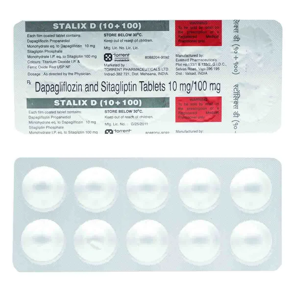 Stalix D 10 mg/100 mg Tablet 10's, Pack of 10