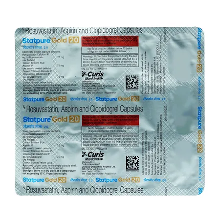 Statpure Gold 20 Capsule 15's