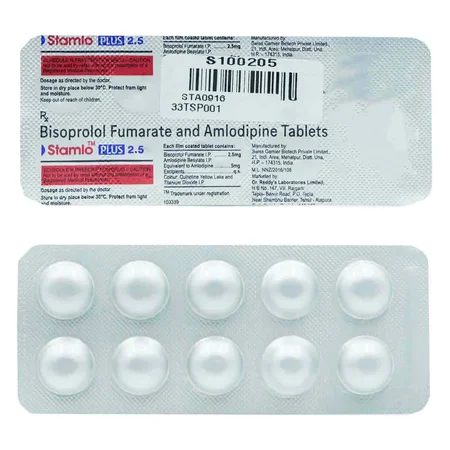 Stamlo Plus 2.5 Tablet 10's