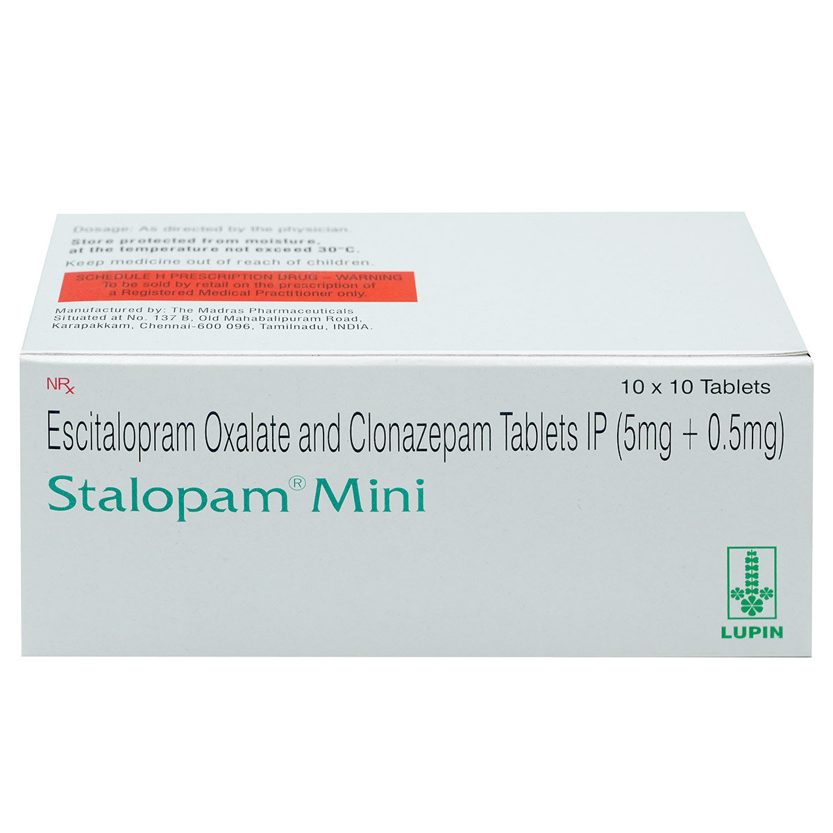 Stalopam Mini Tablet 10's, Pack of 10 TabletS Stalopam Mini Tablet 10's, Pack of 10 TabletS