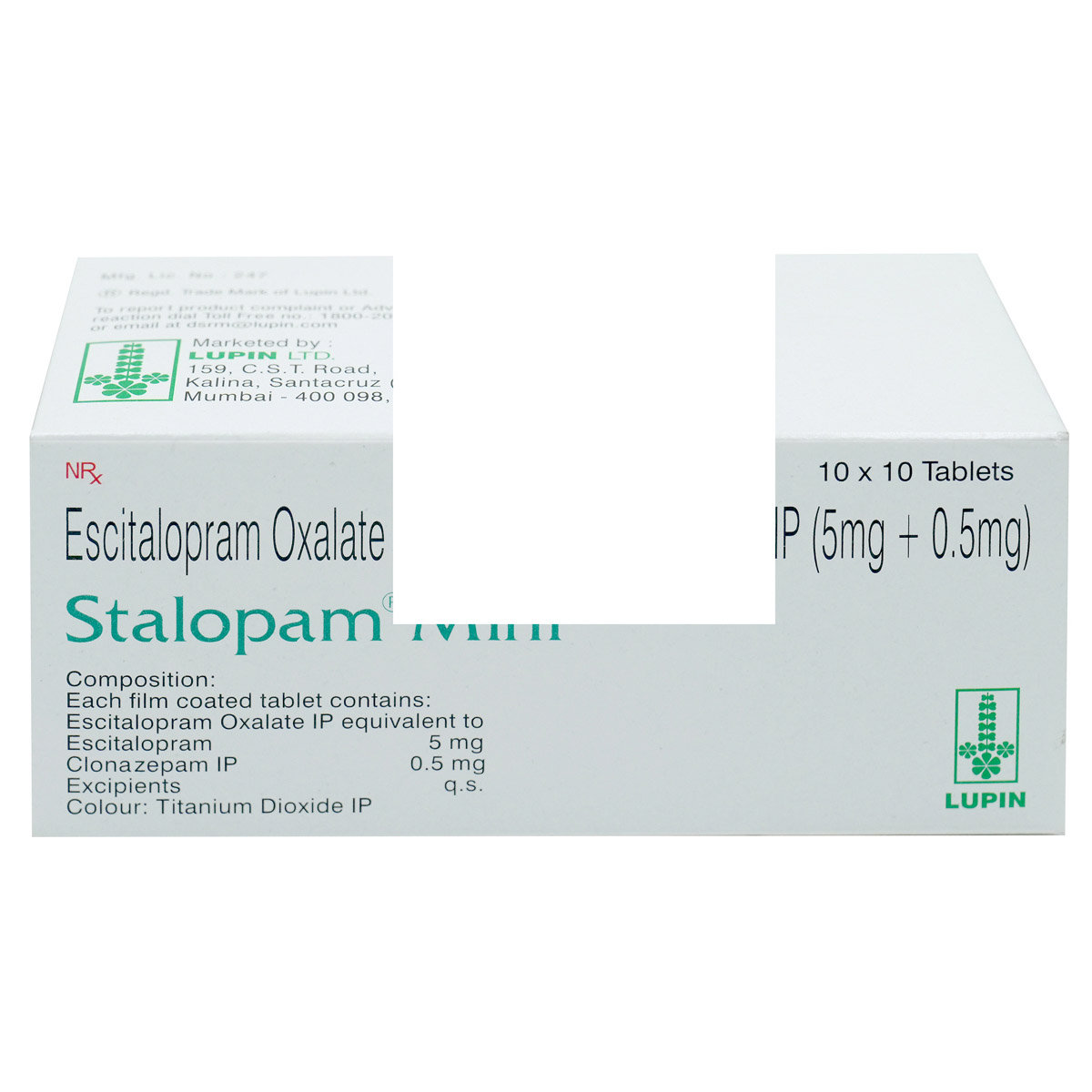 Stalopam Mini Tablet 10's, Pack of 10 TabletS Stalopam Mini Tablet 10's, Pack of 10 TabletS