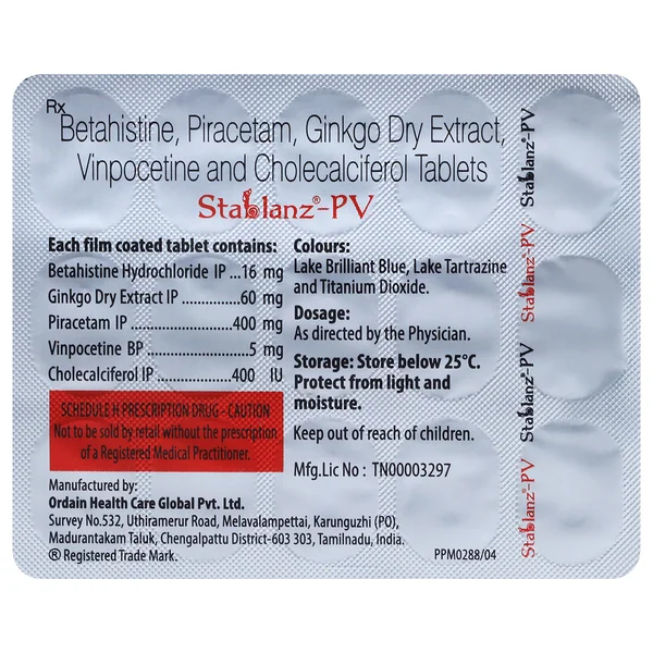 Stablanz-PV Tablet 15's